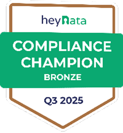 heyNata Compliance Champion Bronze Q3 2025